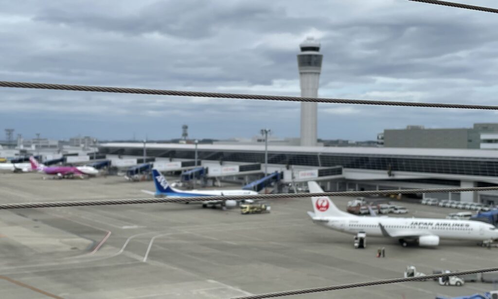 中部国際空港セントレアのスカイデッキ